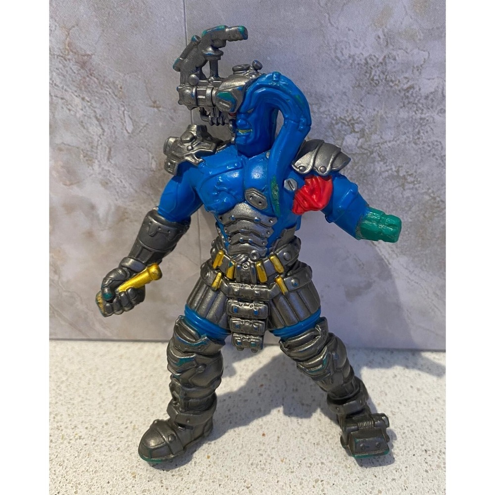 Rare 1.5" Anime Bionic Robot‎ Sword Diecast Man Action Figure